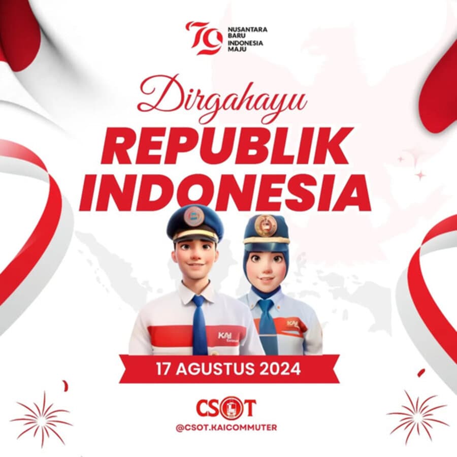 Indonesia Independence Day greeting, 17 Agustus 2024