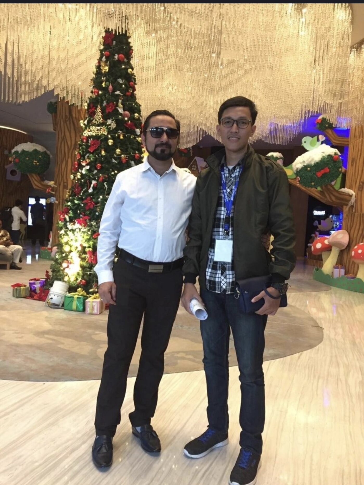 Meeting an Indian client to supply aren sugar